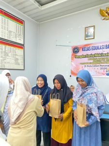 Kegiatan Implementasi Bayi dan Balita melalui Edukasi Stunting, ASI Eksklusif, MP-ASI, dan Imunisasi door prize