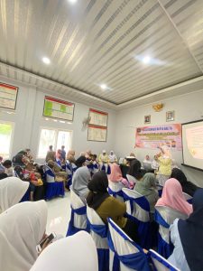 Kegiatan Implementasi Bayi dan Balita melalui Edukasi Stunting, ASI Eksklusif, MP-ASI, dan Imunisasi materi implementasi