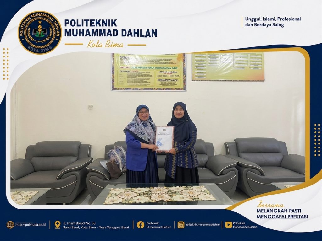 Perkuat Tri Dharma Perguruan Tinggi, POLMUDA Jalin Kerja Sama dengan IBI Kabupaten Bima dan Puskesmas Palibelo hapuskan foto pada teamplet gambar tersebut kemudian masukan foto ke dua pada teamplet tersebut !