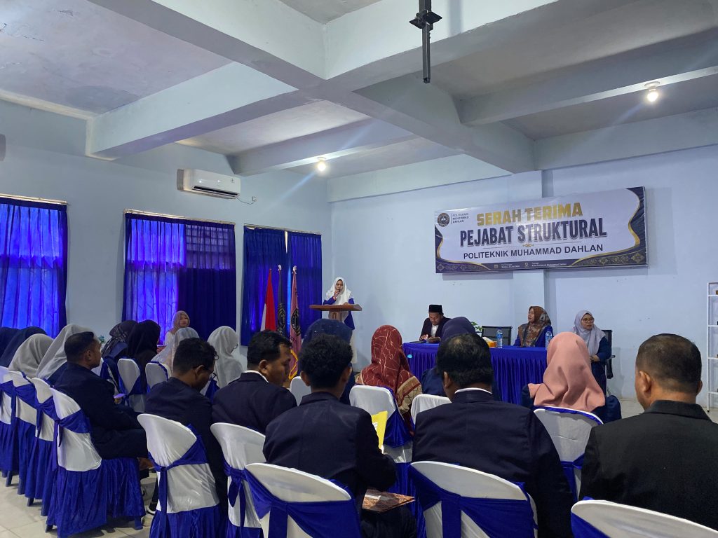 Serah Terima Jabatan, Politeknik Muhammad Dahlan Perkuat Kepemimpinan Akademik dan Administrasi whatsapp image 2026 07 28 at 23.43.31