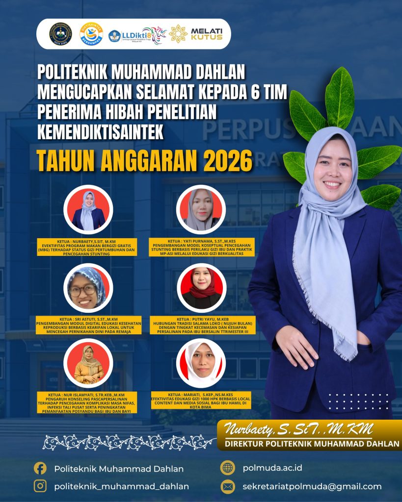 POLMUDA Ukir Prestasi, 6 Tim Dosen Raih Pendanaan Riset Nasional Kemendiktisaintek whatsapp image 2026 08 11 at 20.41.51